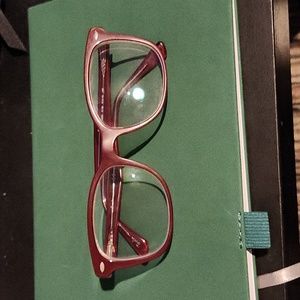 Red Ray ban glasses